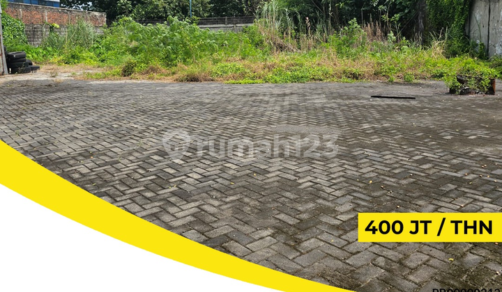 Disewakan Tanah Komersial Raya Jemursari, Surabaya Lokasi super strategis di koridor komersial utama - cocok untuk showroom, office, F&B, minimarket, maupun usaha besar lainnya