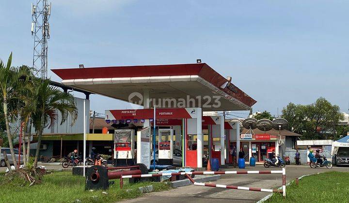 Tanah Dan Usaha Spbu di Raya Pekayon Bekasi Selatan 1