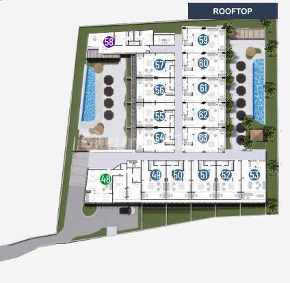 New Apartment At Kiara Ocean Place In Berawa, Canggu 2