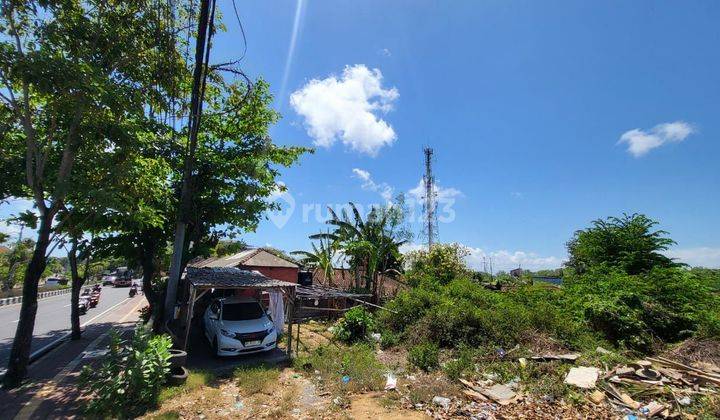 Tanah Komersial di Jalan Raya Bypass Benoa Dijual 2