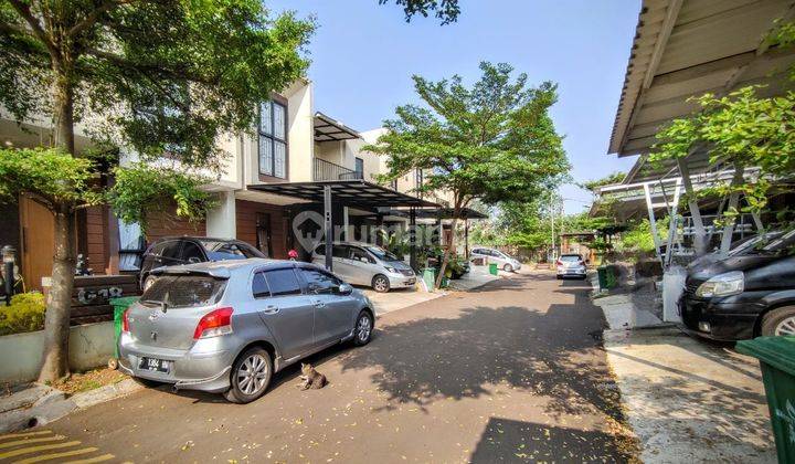 tampak depan damara village rumah 2 lantai