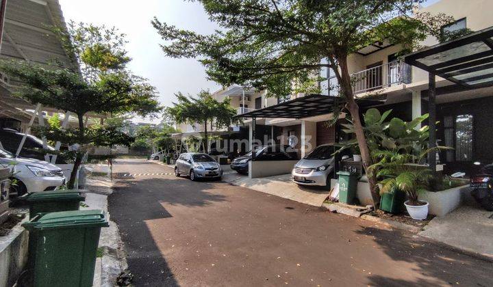 tampak depan damara village rumah 2 lantai