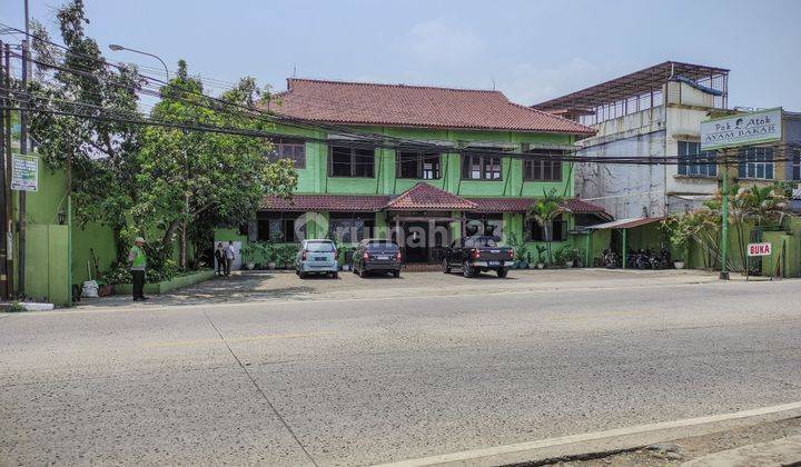 Restoran Furnished strategis pinggir jalan raya exit tol Rancamaya Ciawi 1