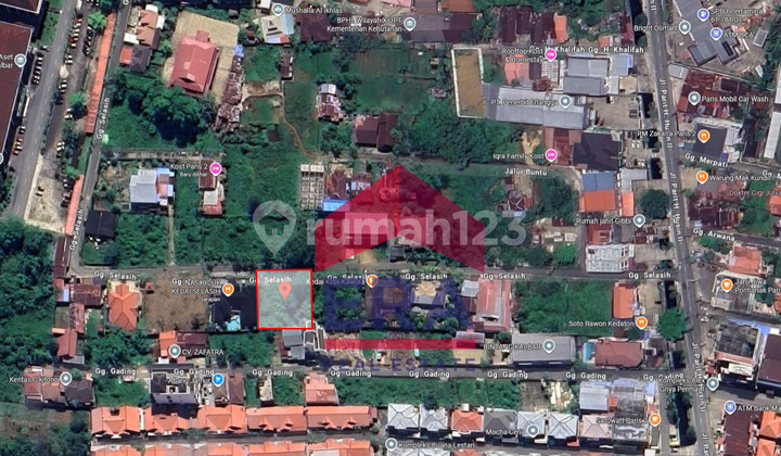 Tanah Tepi Jalan Selasih Parit Haji Husin 2 , Pontianak