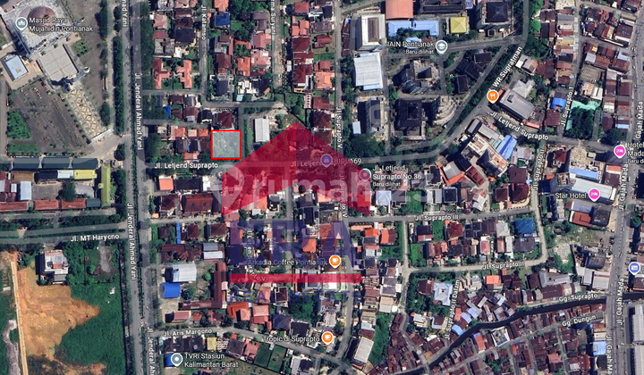 Tanah Tepi Jalan Suprapto Samping Suprapto 7, Pontianak Tanah Tepi Jalan Suprapto Samping Suprapto 7, Pontianak