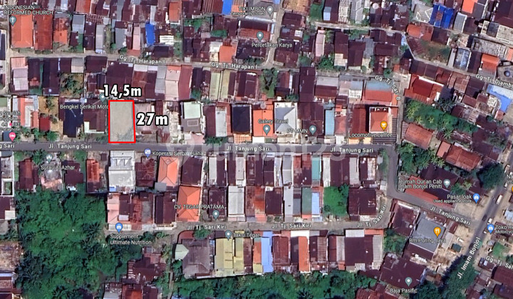 Ready-to-build land in Tanjung Sari, Pontianak. Ready-to-build land in Tanjung Sari, Pontianak.