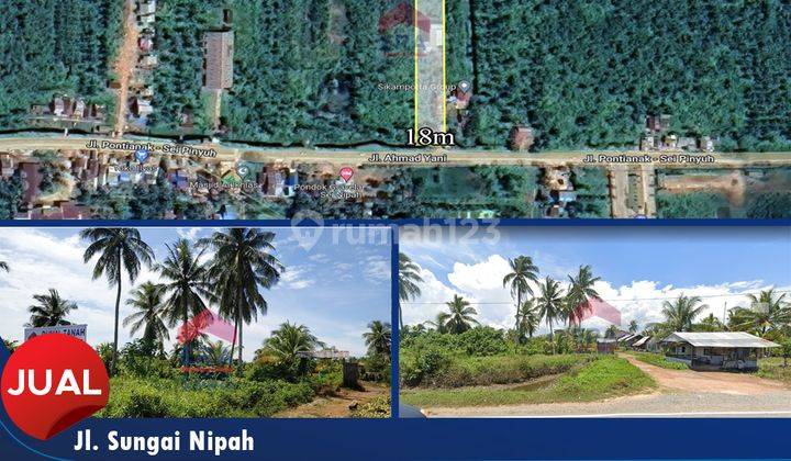 Tanah Tepi Jalan Sungai Nipah, Mempawah  1