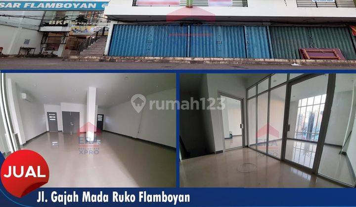 Ruko 2 Unit Jalan Gajah Mada Ruko Flamboyan, Pontianak Selatan 1