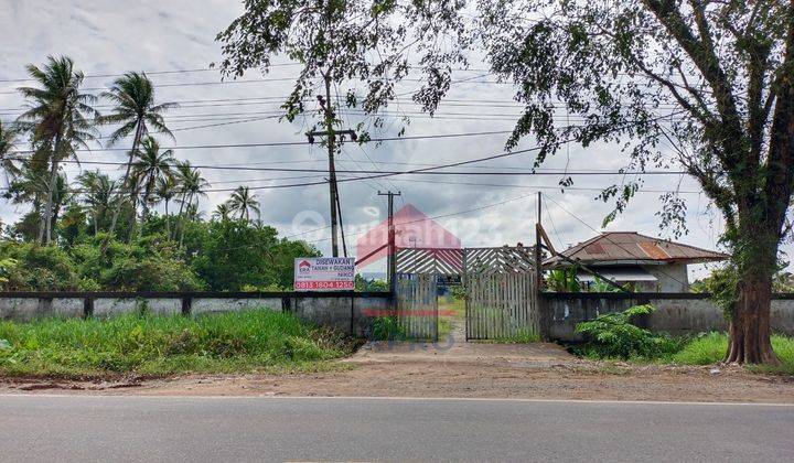 Tanah Dan Gudang Tepi Jalan Wajok Hulu, Pontianak 3