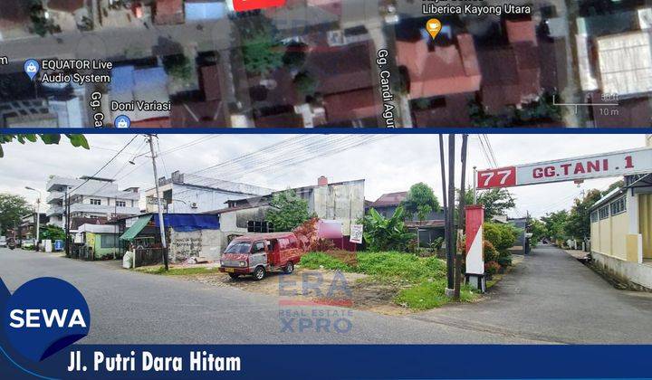 Tanah Tepi Jalan Putri Darahitam,pontianak 1