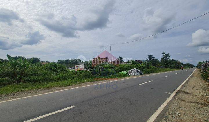 Tanah Tepi Jalan Raya Lokasi Dekat Supadio International Airport 1