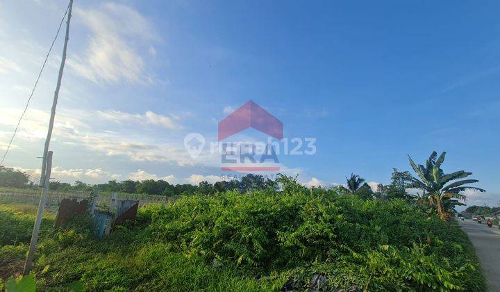 Tanah Tepi Jalan Raya Lokasi Dekat Supadio International Airport