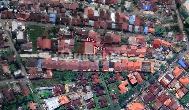 Tanah Cluster Villa Citra Marta RE Martadinata, Pontianak Tanah Cluster Villa Citra Marta RE Martadinata, Pontianak