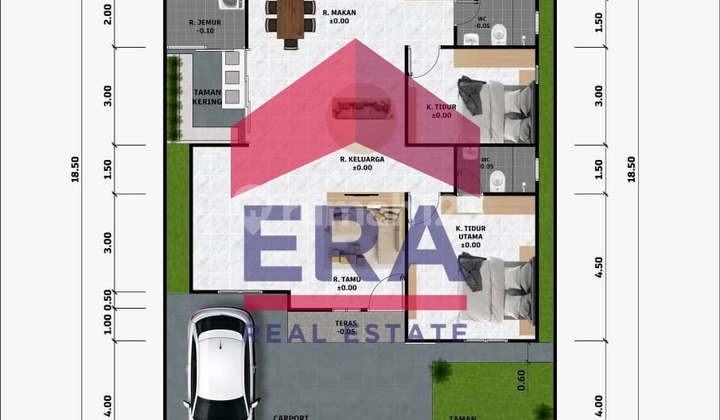 New House in Green Leaf 3 Cluster, Kubu Raya 2