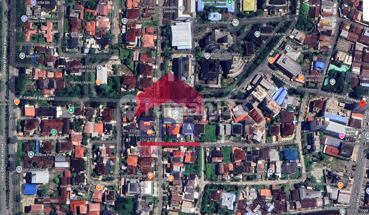 Tanah Tepi Jalan Lokasi Strategis Letjen Suprapto, Pontianak Tanah Tepi Jalan Lokasi Strategis Letjen Suprapto, Pontianak