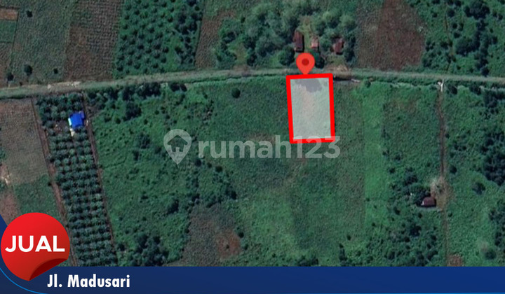 Tanah Tepi Jalan Madusari, Kubu Raya