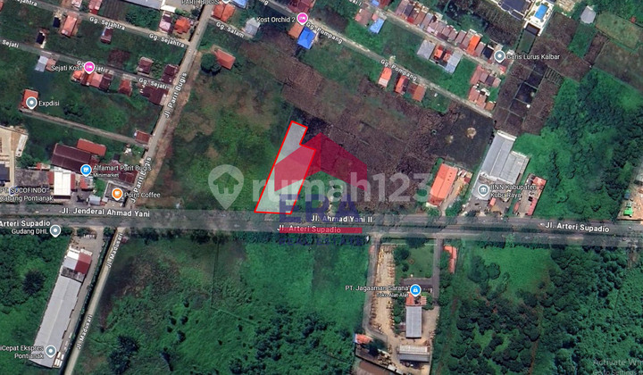 Tanah Tepi Jalan Ayani 2, Kubu Raya Tanah Tepi Jalan Ayani 2, Kubu Raya