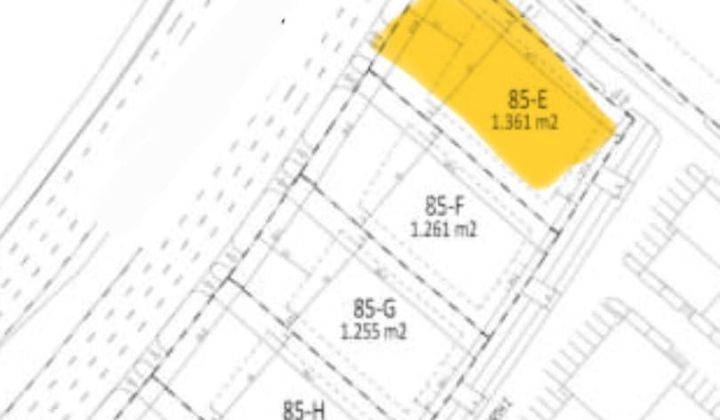 Tanah Komersial di Pasadena Gading Serpong, Tangerang 1.361 m² 1