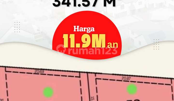 Dijual Kavling Komersil di Gading Serpong