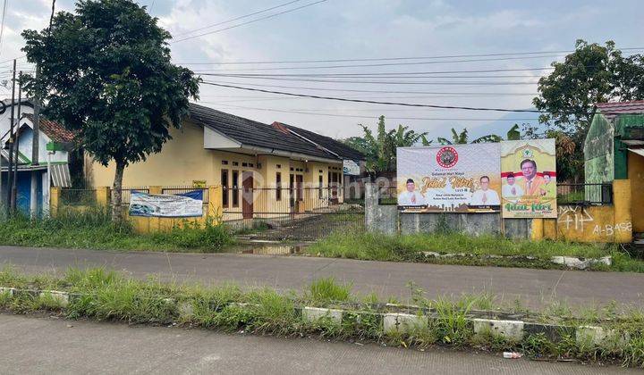 Dijual Tanah Dan Bangunan Strategis Pinggir Jalan Baru Sukaraja Sukabumi 1