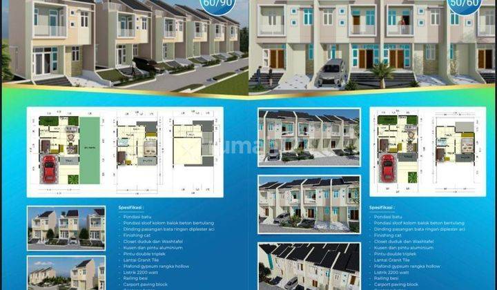 Rumah Sejuk Kawasan Wisata Selabintana Minimalis View Pegunungan 2