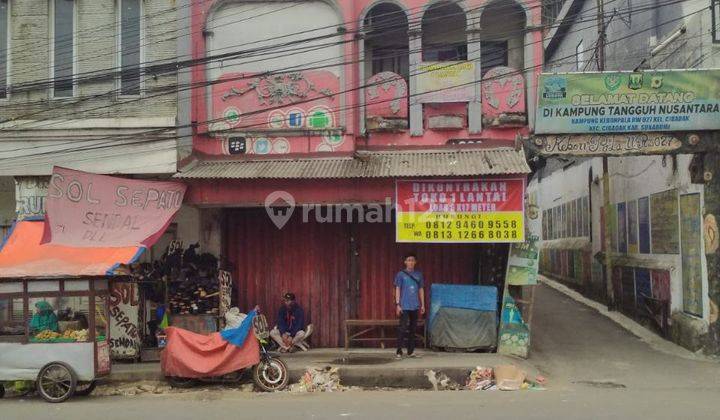 Ruko Strategis Pusat Cibadak Hanya 50 Meter Ke Statiun Dan Pasar  1