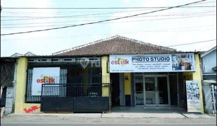 Rumah Strategis Bisa Tempat Usaha Pinggir Jalan Utama baros Sukabumi 1