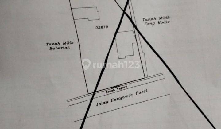Tanah strategis dkt Taman Bunga