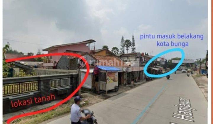 Tanah strategis dkt Taman Bunga
