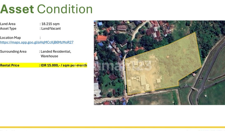 DISEWAKAN Tanah di JL. Sepinggan Lama Balikpapan Selatan, Balikpapan