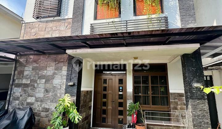 di jual rumah cantik rasa villa di sakura regency blok l3 2