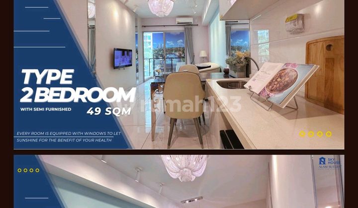Jual Apartemen 2 Kamar Tidur Furnished Skyhouse Alam Sutera Jual Apartemen 2 Kamar Tidur Furnished Skyhouse Alam Sutera