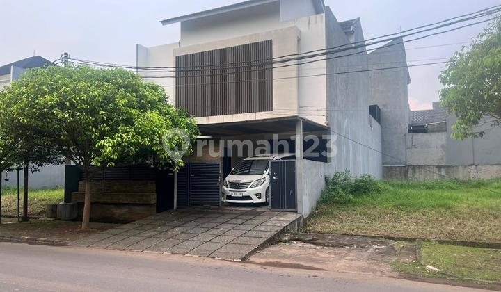 Dijual Rumah Lokasi di Kemang Pratama 1,Bekasi Depan Jalan Besar 1