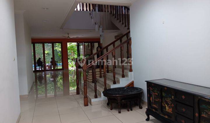 For Rent House di Sewakan Rumah Dua Lantai Luas Fasilitas Kolam Renang Kemang Selatan Jakarta Selatan