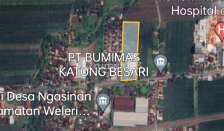 Gudang Hitung Tanah 1 Ha Di Weleri #9364 2