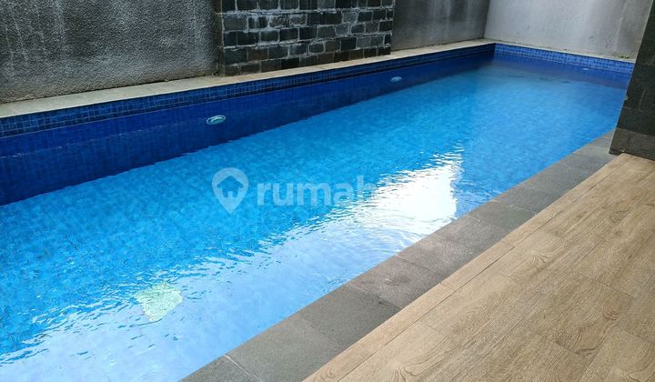 Rumah Modern, View, Kolam Renang Di Candi Golf Dekat Bbs Dan Undip #10460 2
