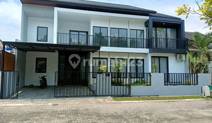 Rumah 2 Lantai Bagus Modern Di Candi Golf Dekat Bbs Dan Undip #7358 2
