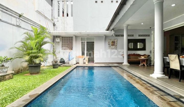 Rumah Semi Furnished Bagus Nyaman Nego Sampai Deal di Cipete dekat ke Antasari 2