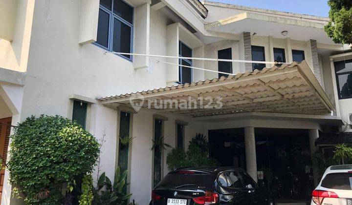 Rumah di Cipete Lokasi Strategis Tanah Luas Nego Sampai Jadi 1