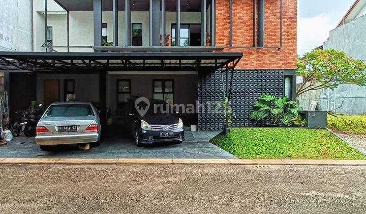 Rumah Baru Industrial Minimalis 2 Lantai di Bintaro Nego Cepat 1