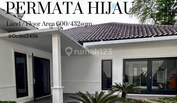 Rumah Strategis Terawat Halaman Luas di Permata Hijau 1