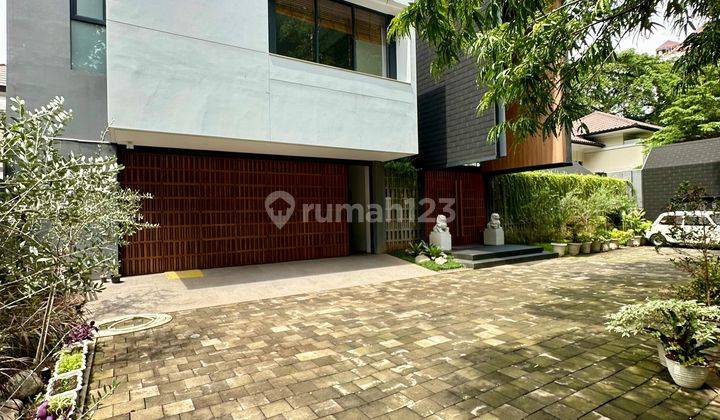 Jarang Ada Rumah Mewah Area Elit Brawijaya Kebayoran Baru 1