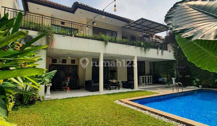 Turun Harga Rumah Tropis Siap Huni Lebak Bulus 1