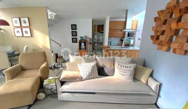 Rumah Fully Furnished Dalam Townhouse di Kemang Jakarta Selatan 2