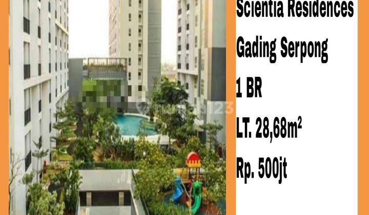 Dijual Apartement Scientia Residences Gading Serpong 1