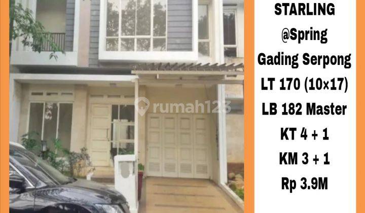 Dijual Rumah 2 Lantai Starling spring Gading Serpong 1