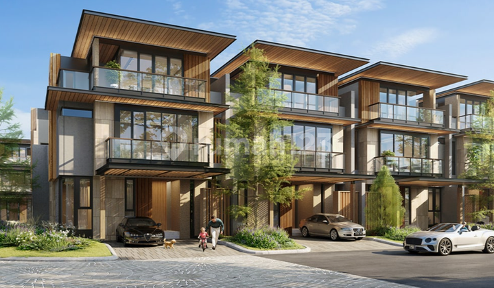 House in Finore Gading Serpong 3 Floors in City Center