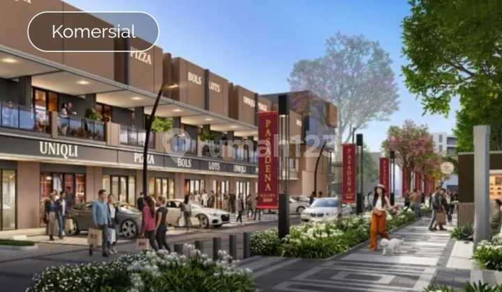 Pasadena Square Shophouse South Gading Serpong