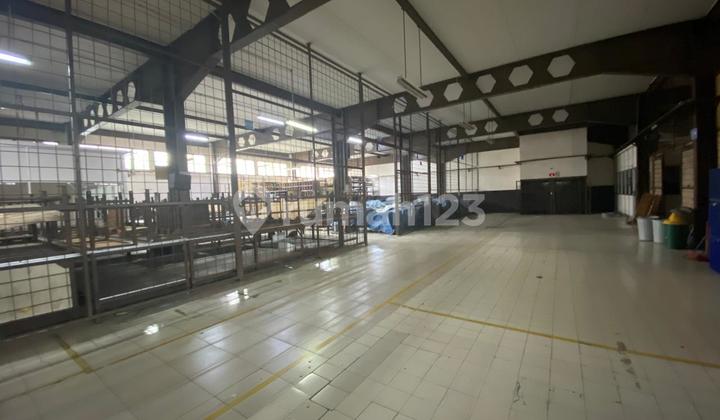 GUDANG EX GARMENT, BERSIH TERAWAT, SIAP PAKAI DEKAT PINTU TOL PASIR KOJA AKSES KONTAINER 40 FT 2