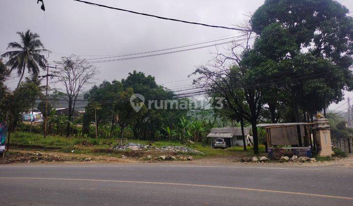 Tanah dijual di pinggir jalan besar cocok untuk pabrik atau perumahan di Ciburuy Cipatat Bandung Barat  2